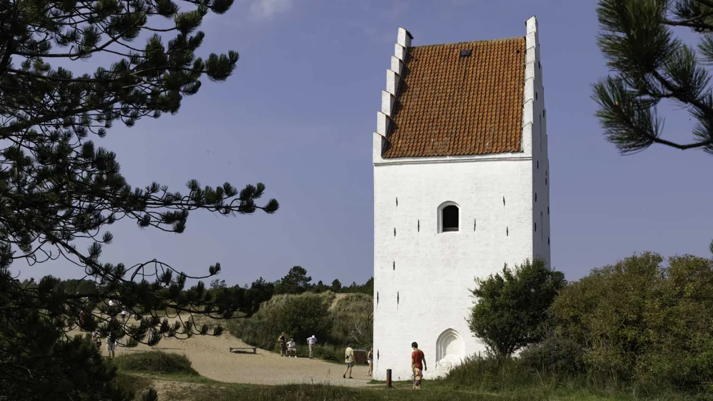 den tilsandede kirke skagen