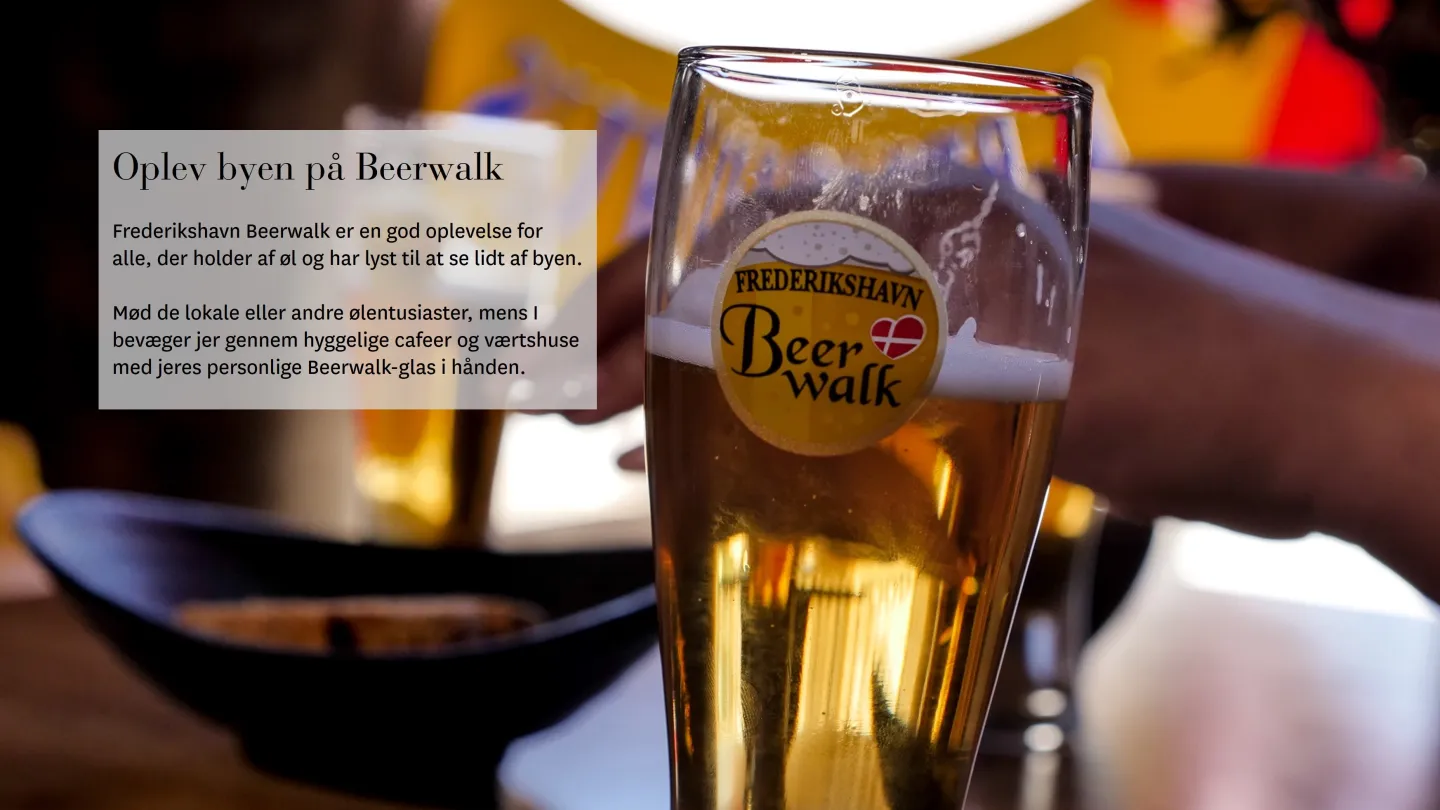 Beerwalk i Frederikshavn for grupper