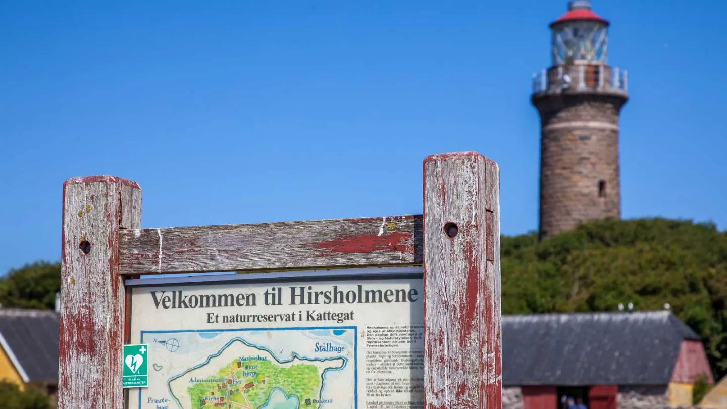 hirsholmene kattegat denmarks mindste ø frederikshavn