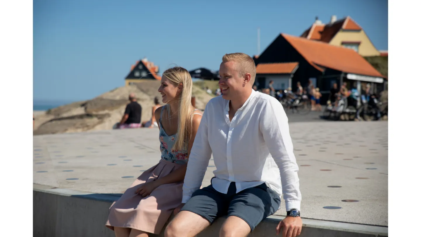 Solnedgangspladsen gammel skagen