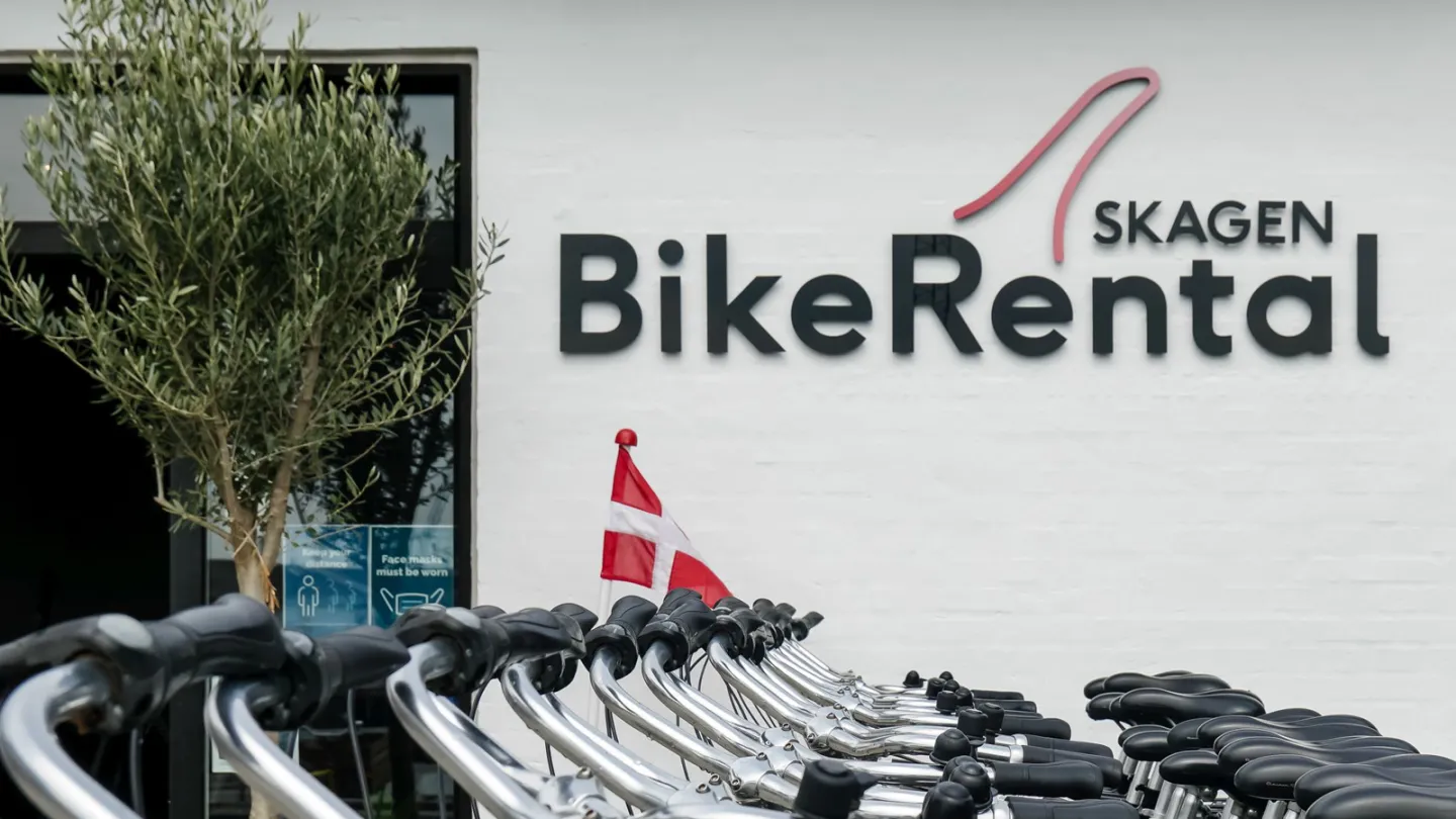 Skagen BikeRental facade