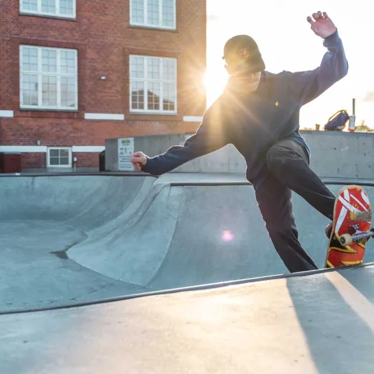 Skaterbane ved Kulturhus Kappelborg